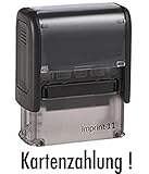 Lagerstempel/Selbstfärber - Kartenzahlung! - von Kaufhaus2010