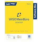WISO MeinBüro Desktop Basis | Rechnungen schreiben, Buchhaltung erledigen, Auftragsabwicklung u.v.m. | 1-Jahres-Abonnement mit Verlängerung | Aktivierungscode per Email