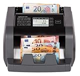 ratiotec rapidcount S 575 Banknotenzählmaschine für gemischte Banknoten mit Wertermittlung in schwarz