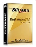 WIN Kassensoftware BlitzKasse Restaurant M für Gastronomie. 50 Tische, 2 Drucker. GDPdU, GoBD, TSE KONFORM